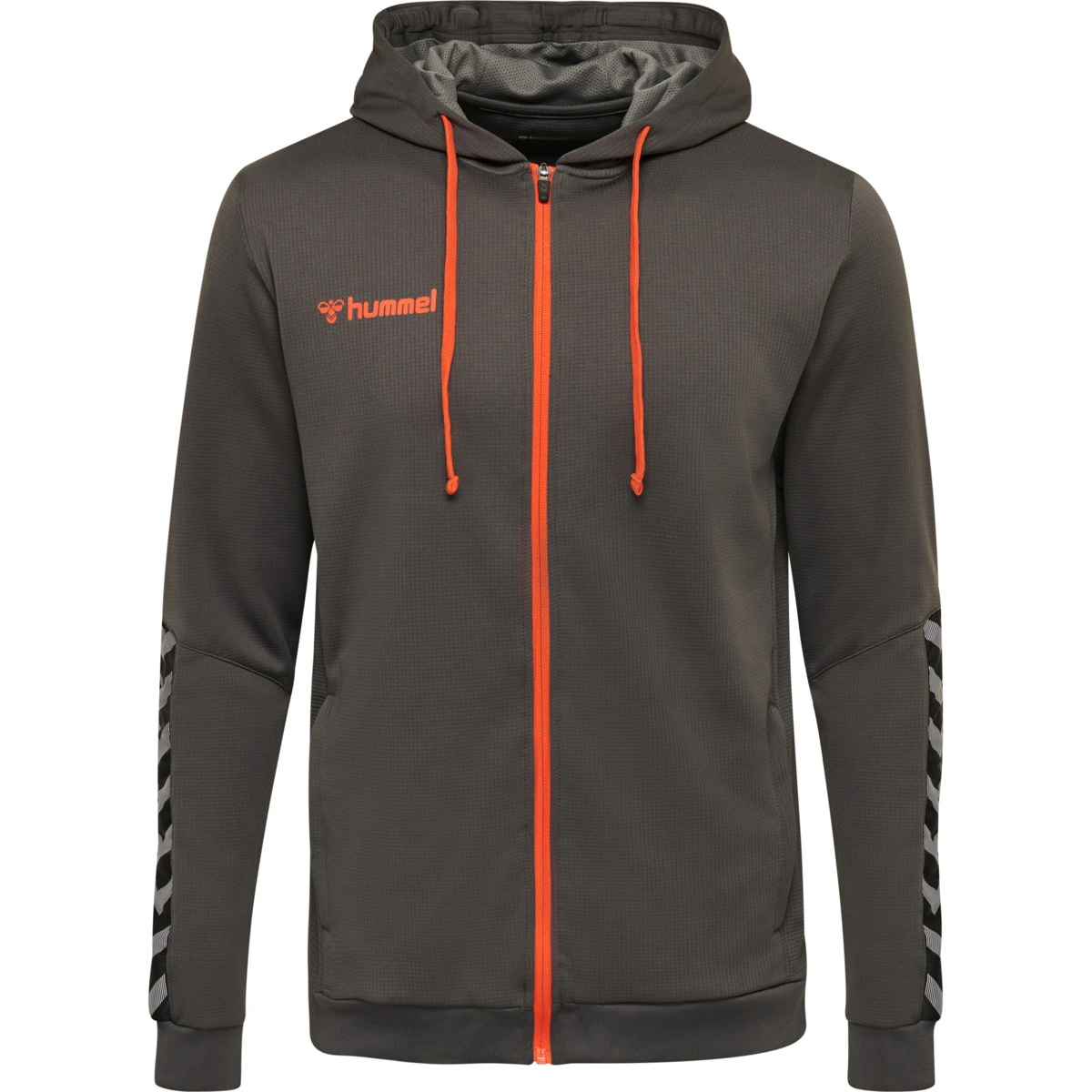 HUMMEL Herren_Kapuzensweat_hmlAUTHENTIC_POLY_ZIP 204937 1525 ASPHALT