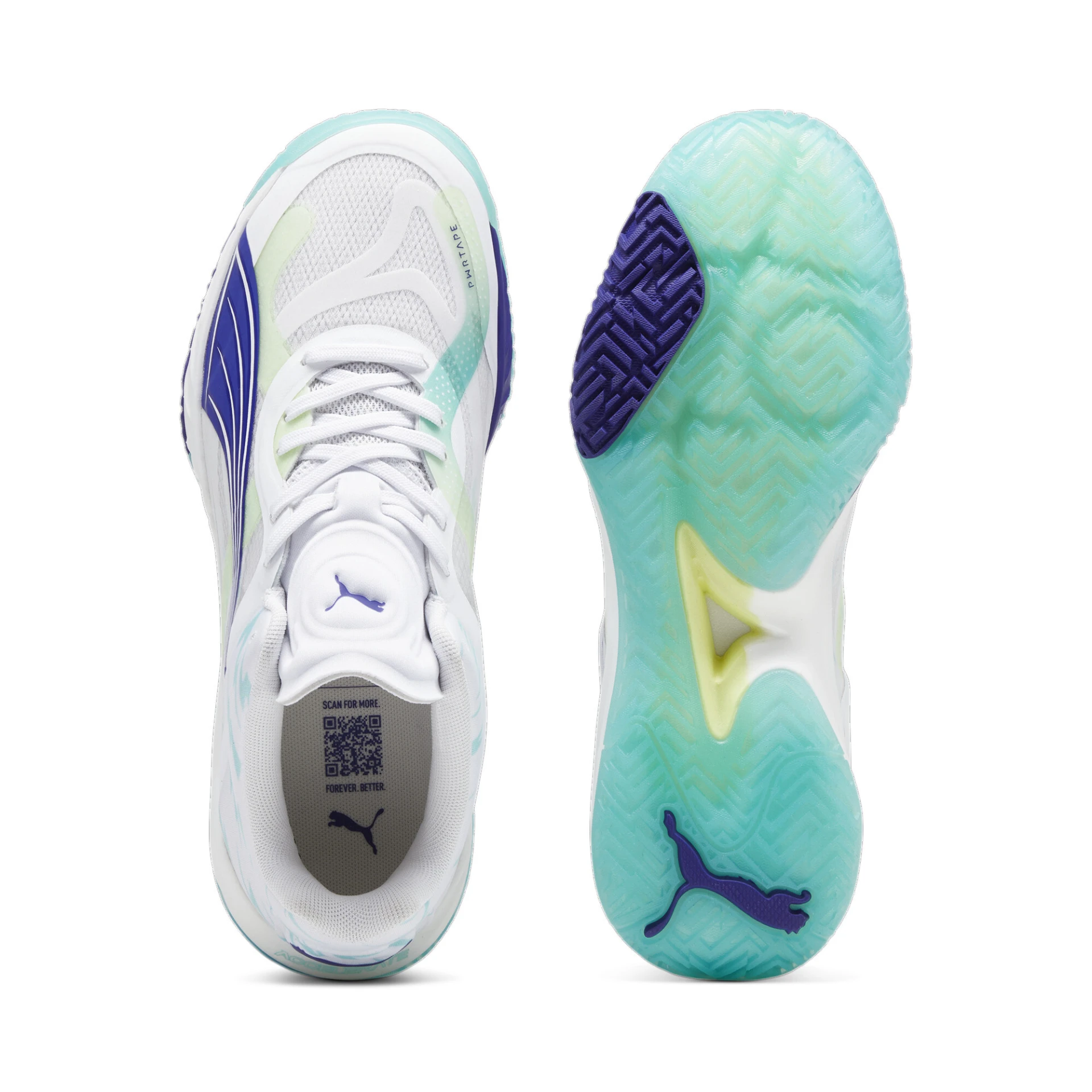 PUMA Accelerate_NITRO_SQD_W_plus 108044 001 PUMA White-Electric Pepper
