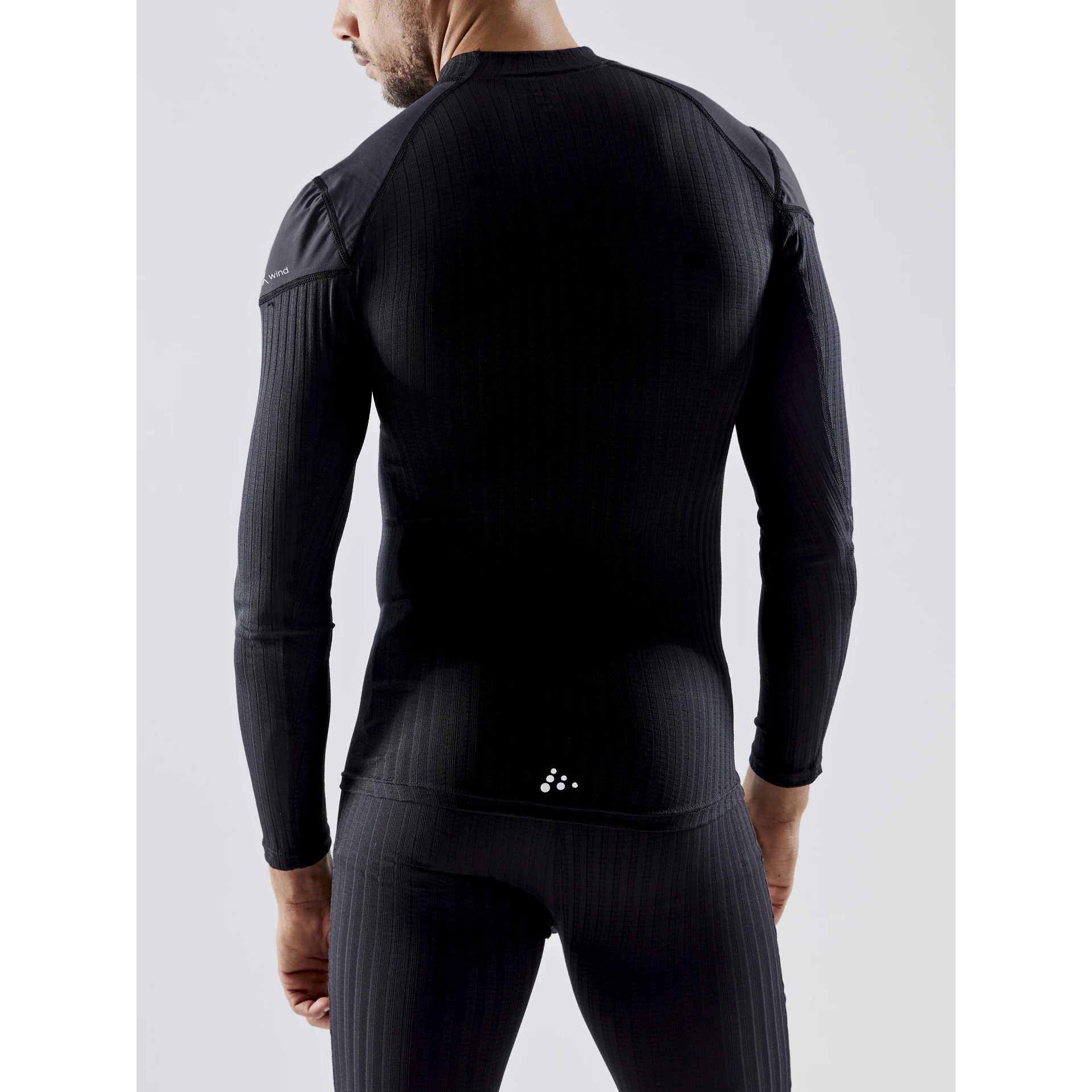CRAFT Herren_Unterhemd_ACTIVE_EXTREME_X_WIND_LS 1909692 999985 BLACK/GRANITE