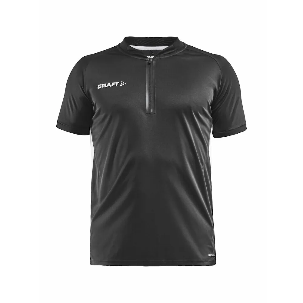 CRAFT PRO_Control_Impact_Polo_M 1908225 999900 BLACK-WHITE