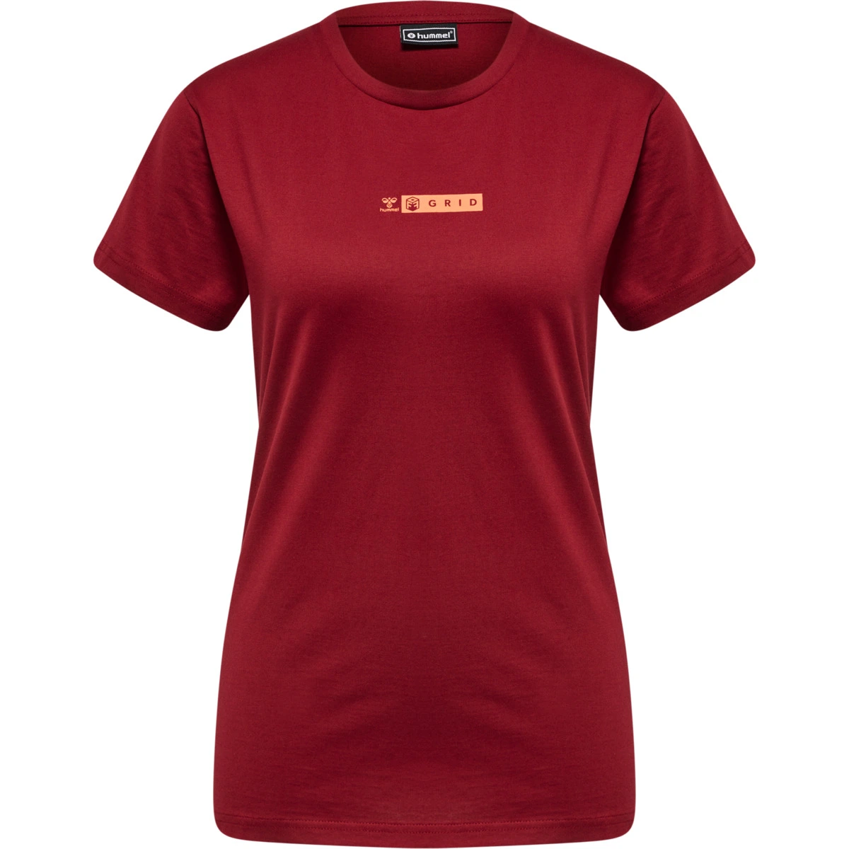 HUMMEL hmlOFFGRID_TEE_S_S_WO 216302 3135 RHUBARB/NASTURTIUM