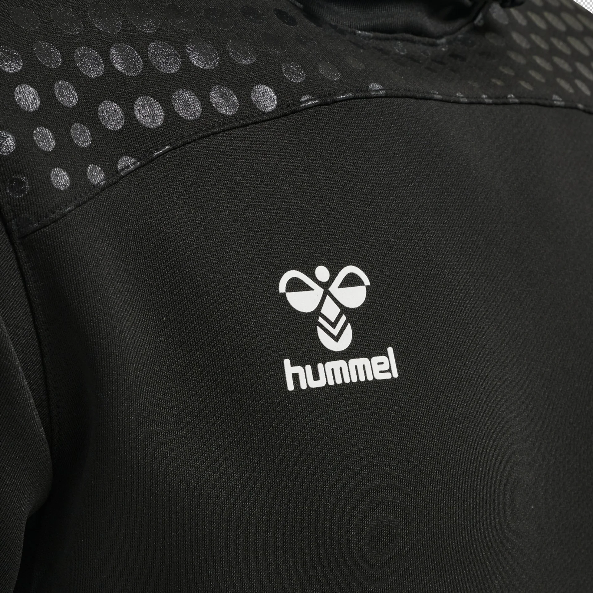 HUMMEL Herren_Kapuzensweat_hmlLEAD_POLY 207409 2001 BLACK
