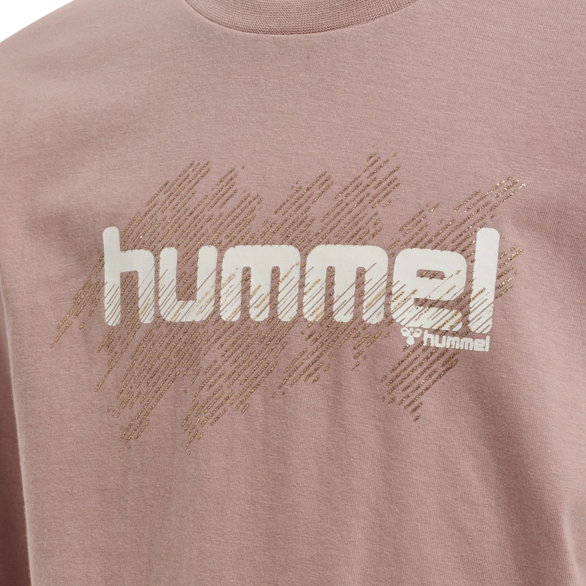HUMMEL hmlASTA_T_SHIRT_L_S 215305 4852 WOODROSE