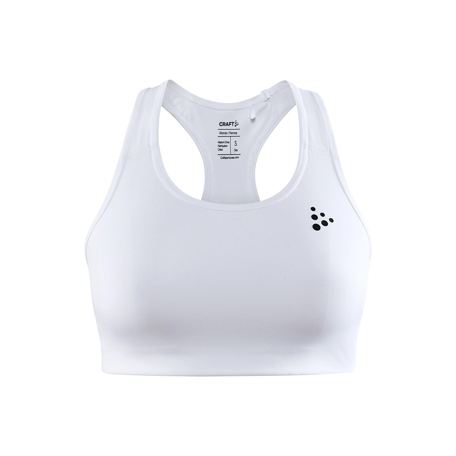 CRAFT Training_Bra_Classic 1910758 900000 WHITE