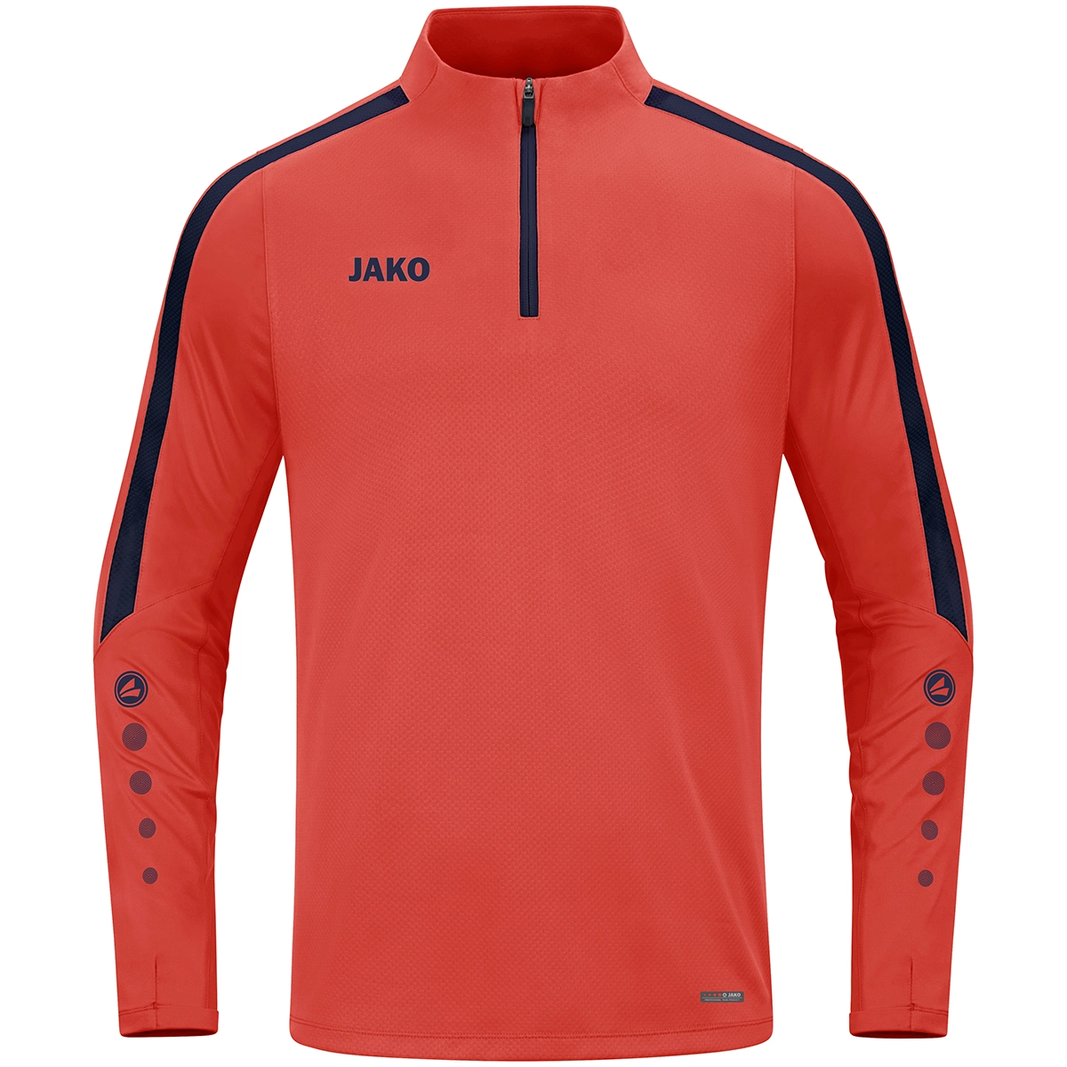 JAKO Ziptop_Power JAKO Ziptop_Power 8623 375 flame/marine