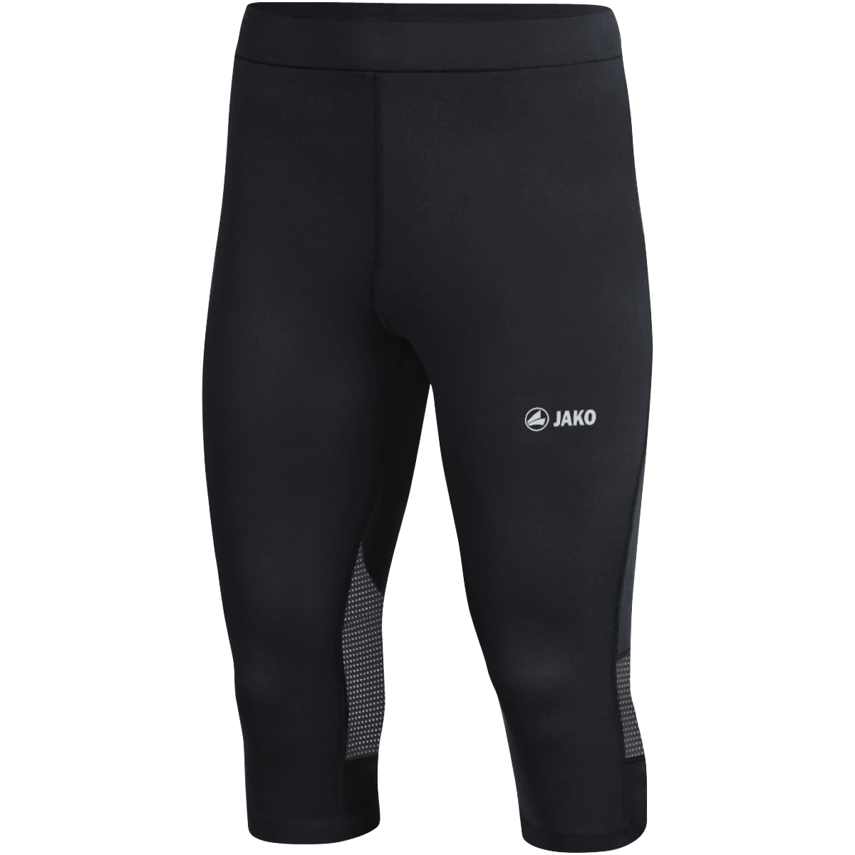 JAKO Running___Textil___Hosen_kurz_Run_Capri_Tight_20_Running 6726 08 schwarz