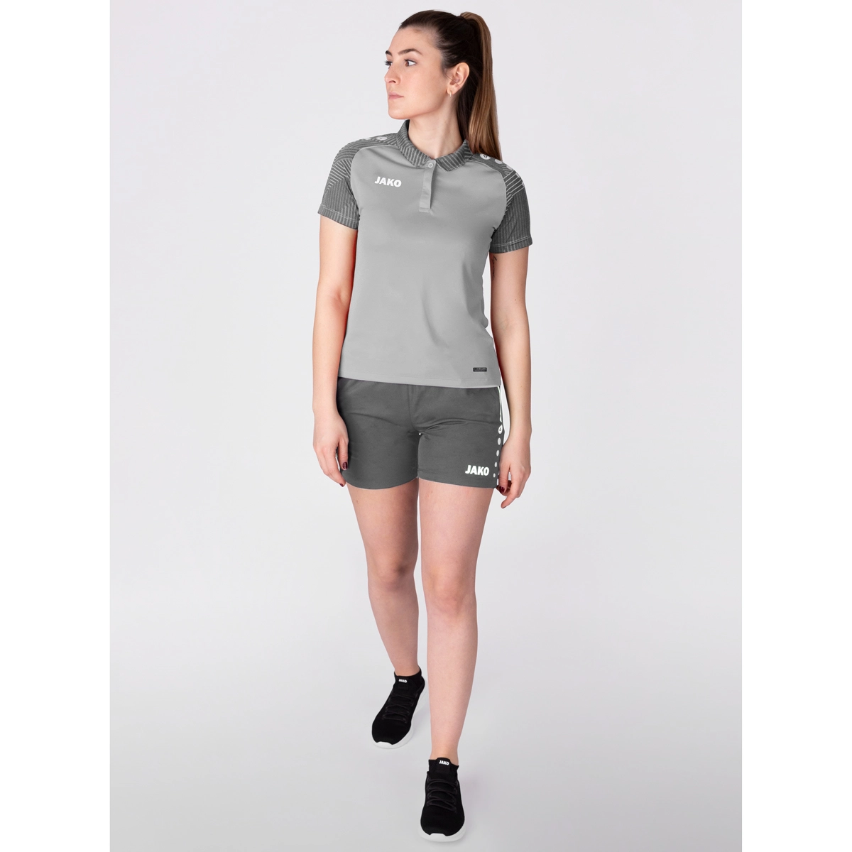 JAKO Polo_Performance 6322K 845 soft grey/steingrau