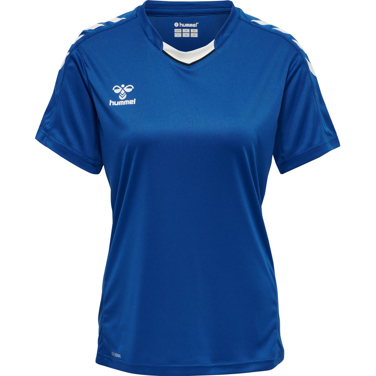 HUMMEL HUMMEL_Damen_Shirt_hmlCORE_XK_POLY_JERSEY_S_S_WOMAN HUMMEL HUMMEL_Damen_Shirt_hmlCORE_XK_POLY_JERSEY_S_S_WOMAN 211457 7045 TRUE BLUE