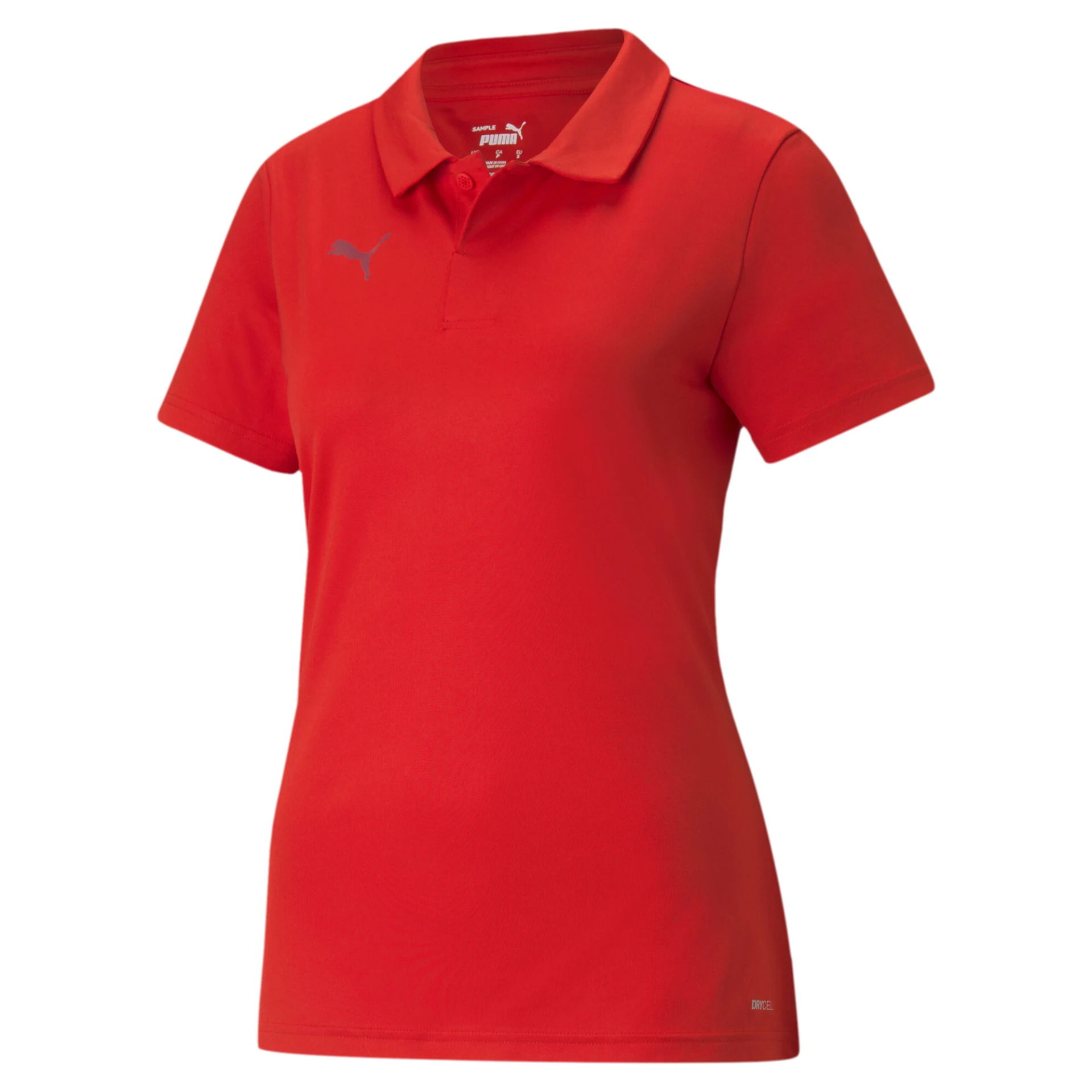 PUMA teamLIGA_Sideline_Polo_W A4T005657408 001 PUMA RED-PUMA WHITE