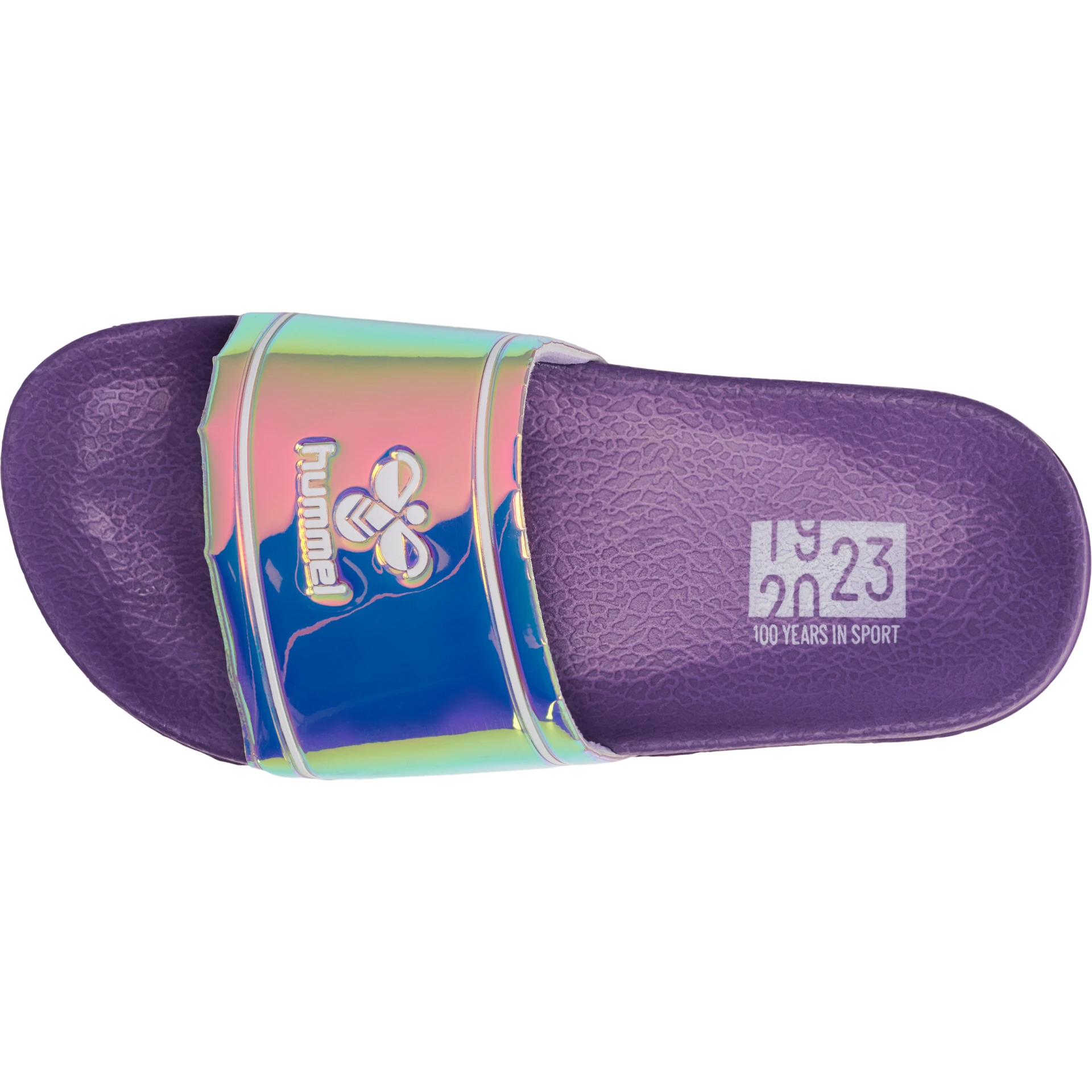 HUMMEL POOL_SLIDE_MIRROR_JR___MONTANA_GRAPE___25 217968 4147 MONTANA GRAPE