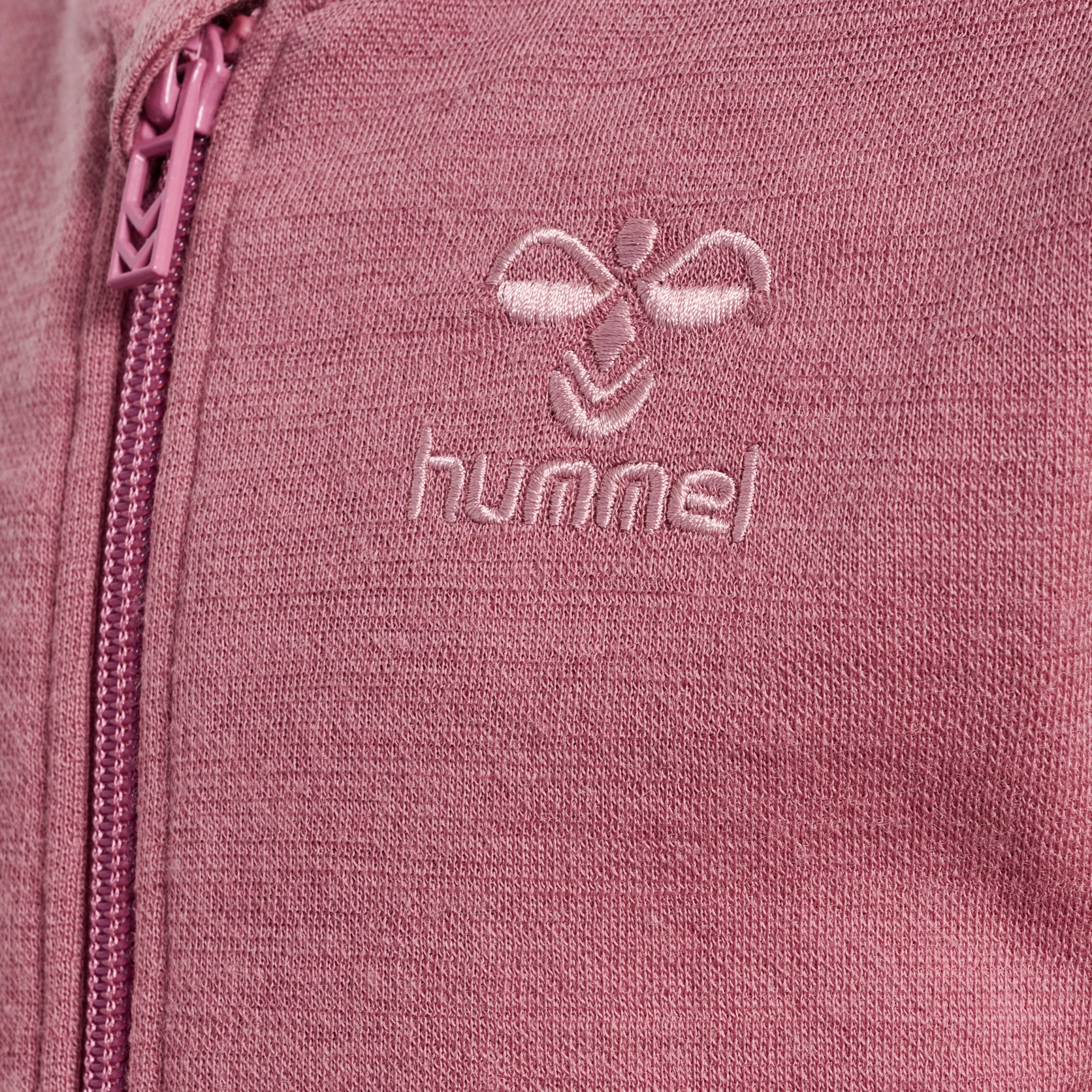 HUMMEL hmlWULBATO_ZIP_JACKET 215559 4338 DECO ROSE