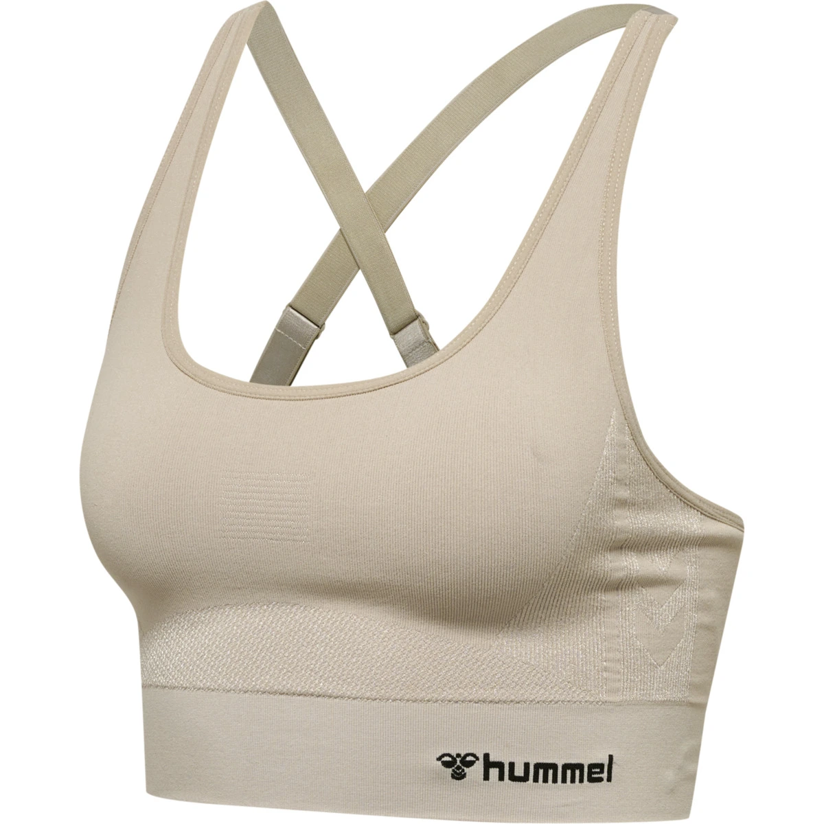 HUMMEL hmlCLEA_SEAMLESS_SPORTS_TOP 211937 2119 CHATEAU GRAY