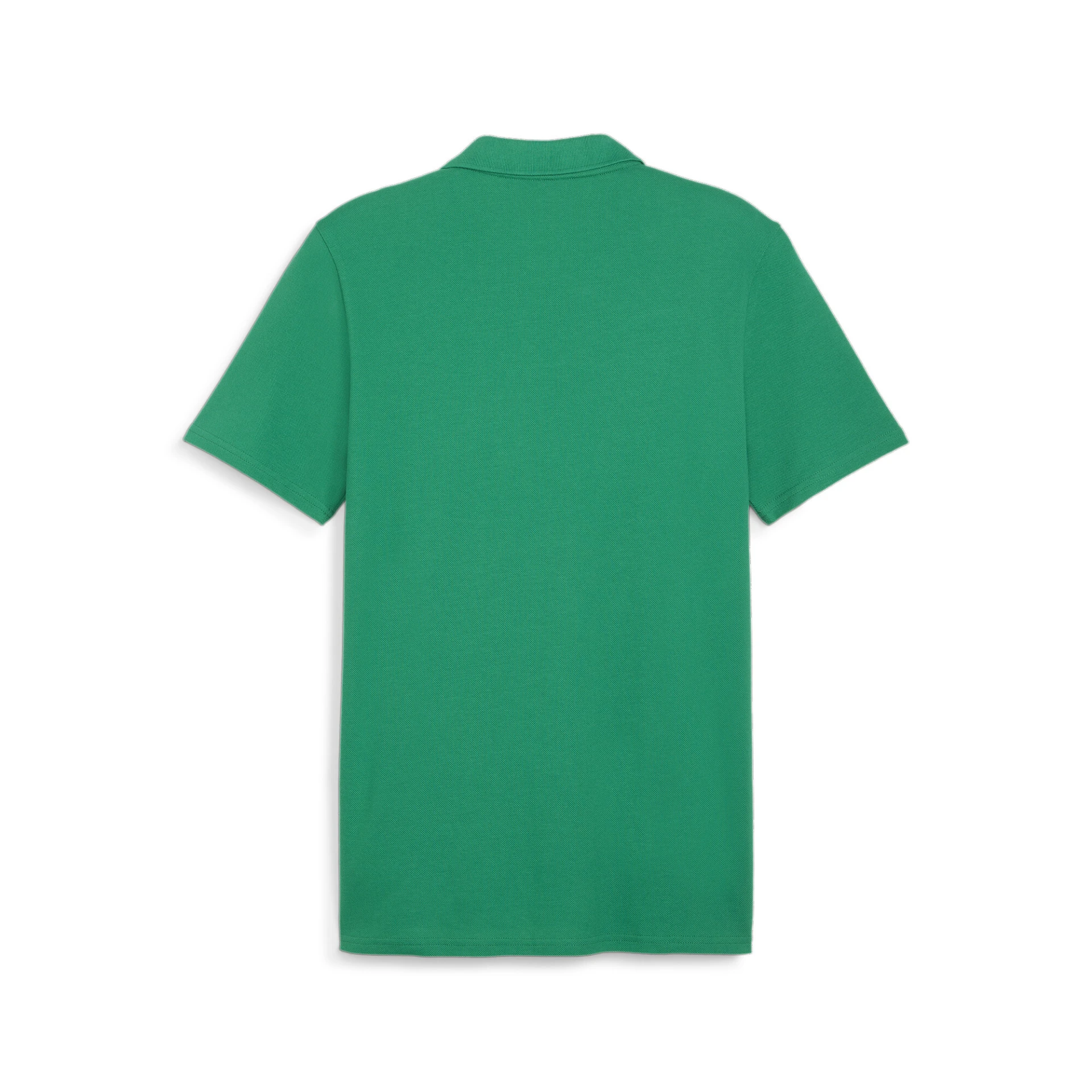 PUMA teamGOAL_Casuals_Polo 658605 005 Sport Green-PUMA White