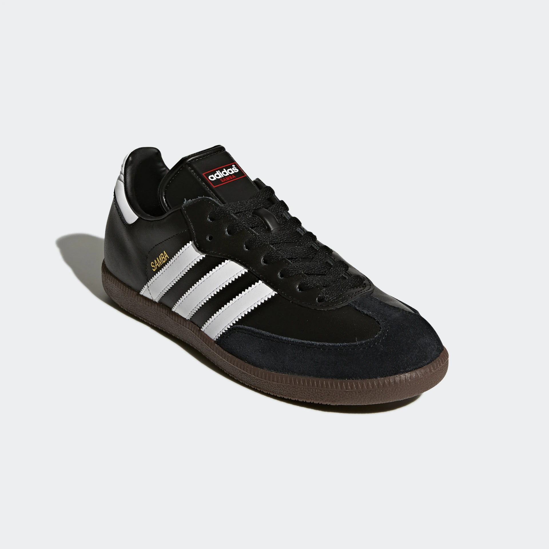 ADIDAS Samba_Leather_Schuh 019000 000 CBLACK/FTWWHT/CBLACK