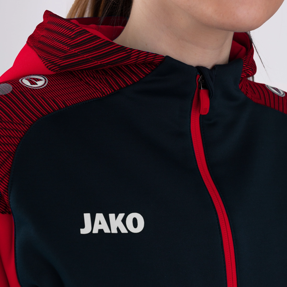 JAKO Kapuzenjacke_Performance 6822K 909 marine/rot