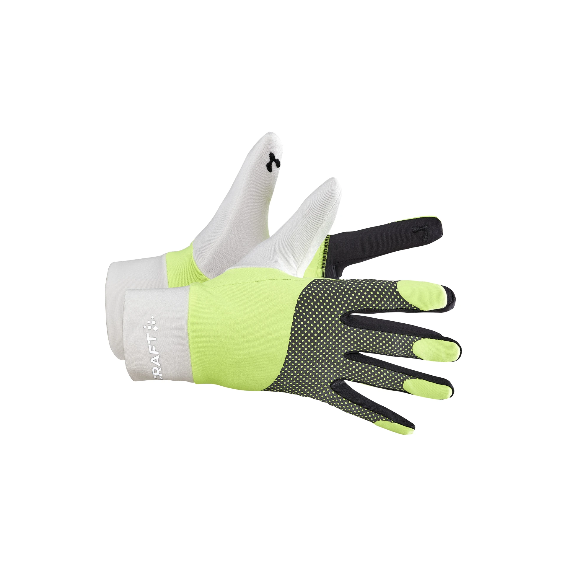 CRAFT ADV_Lumen_Fleece_Glove 1909838 895851 ASH WHITE-FLUMINO