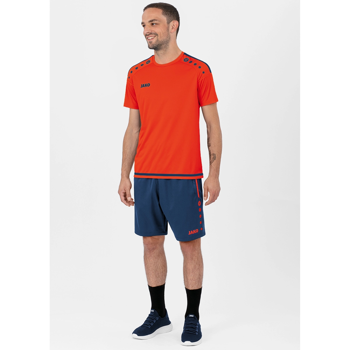 JAKO Kinder_Short_Competition_20 6218K 18 navy/flame