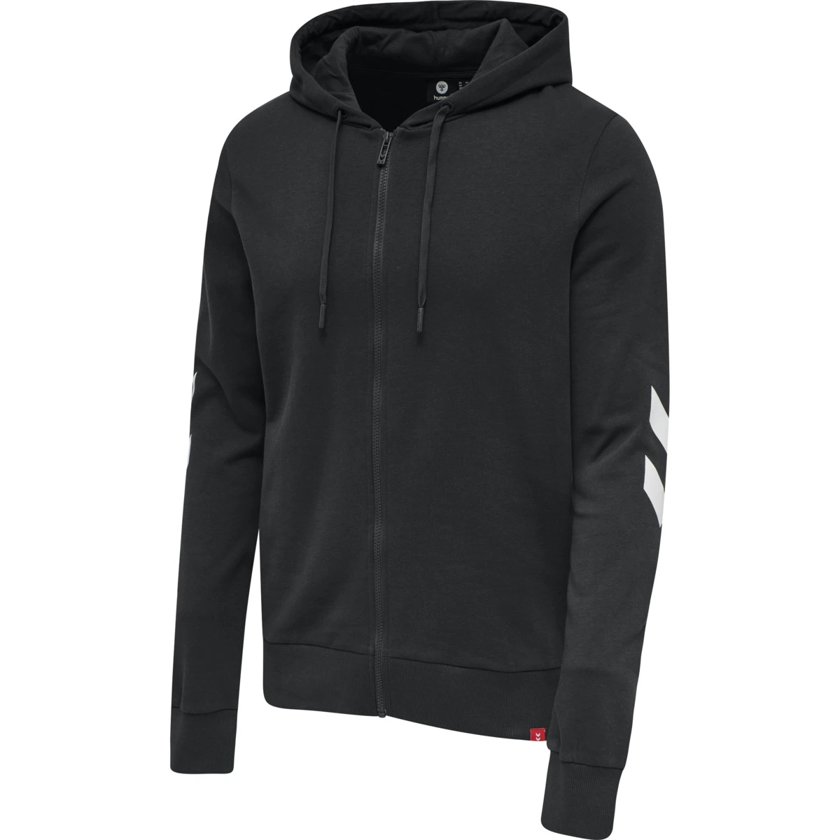 HUMMEL hmlLEGACY_ZIP_HOODIE_PLUS 218422 2001 BLACK