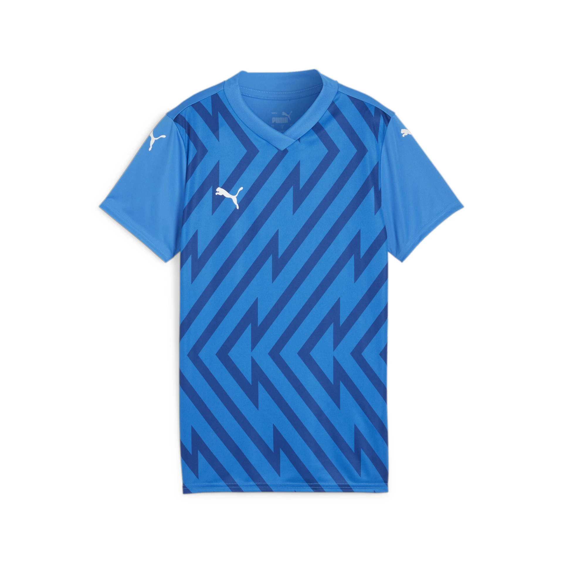 PUMA teamGLORY_Jersey_Wmns 705742 002 Electric Blue Lemonade-Bla