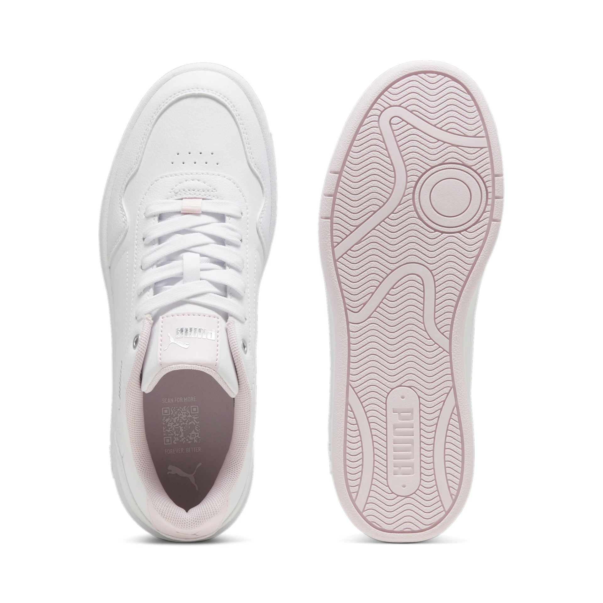PUMA Court_Classy 395021 004 PUMA WHITE-WHISP OF PINK-P