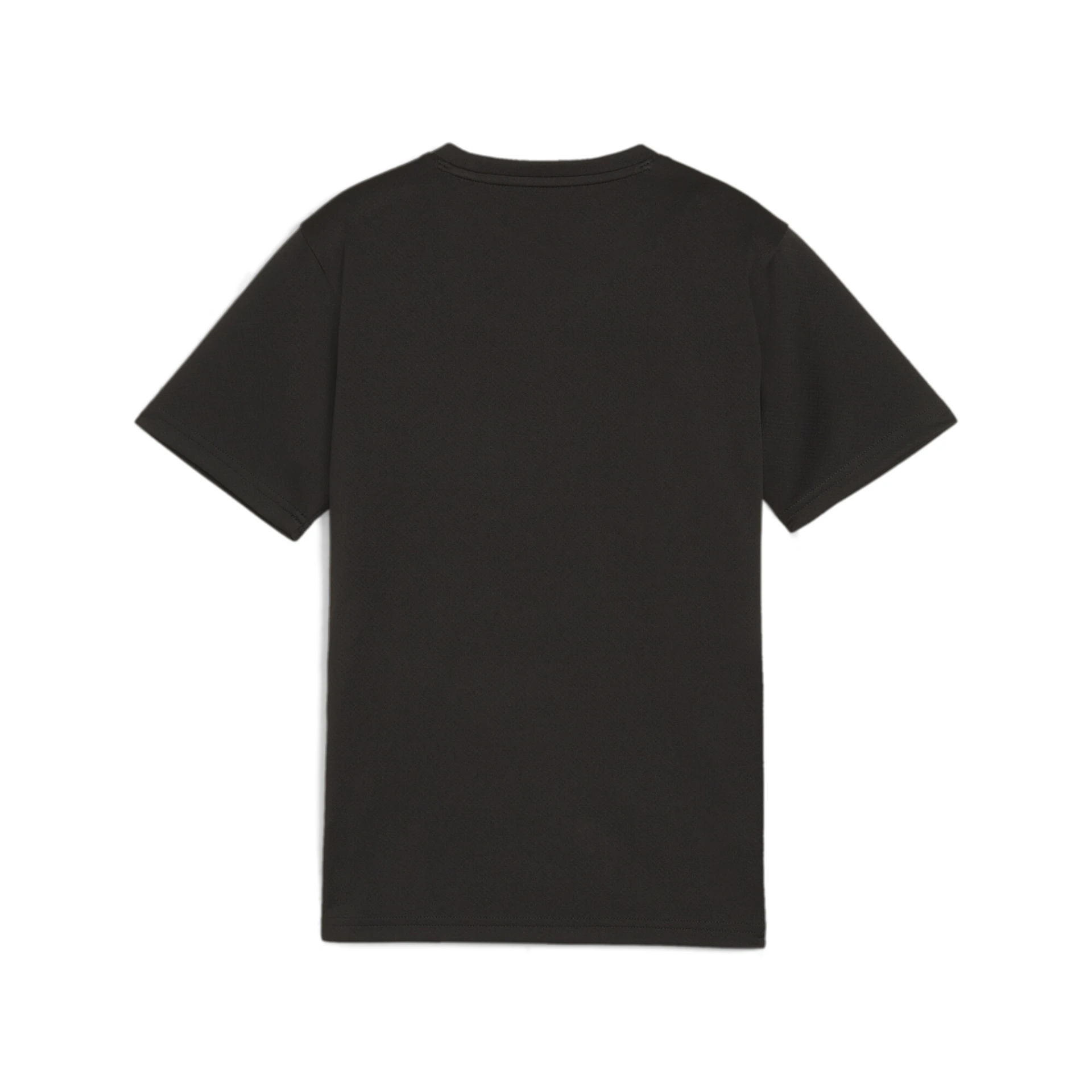 PUMA teamGOAL_Jersey_Jr 658637 003 PUMA Black-PUMA White-Flat
