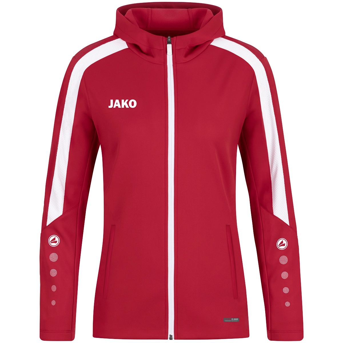 JAKO Kapuzenjacke_Power JAKO Kapuzenjacke_Power 6823D 100 rot