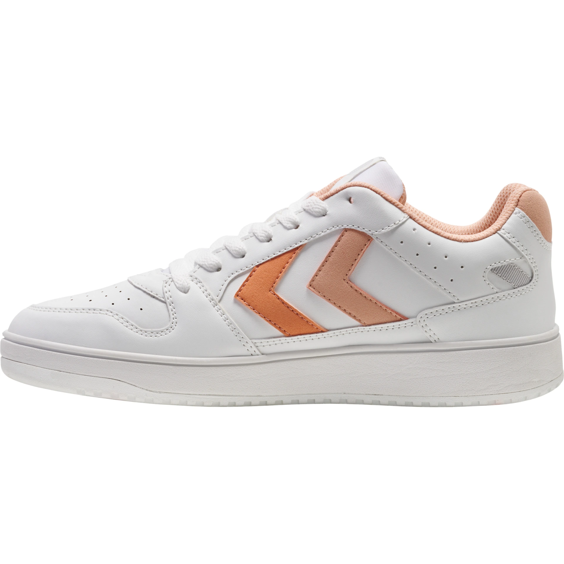 HUMMEL ST_POWER_PLAY_WMNS___WHITE_ALMOST_APRICOT___41 218557 9155 WHITE/ALMOST APRICOT