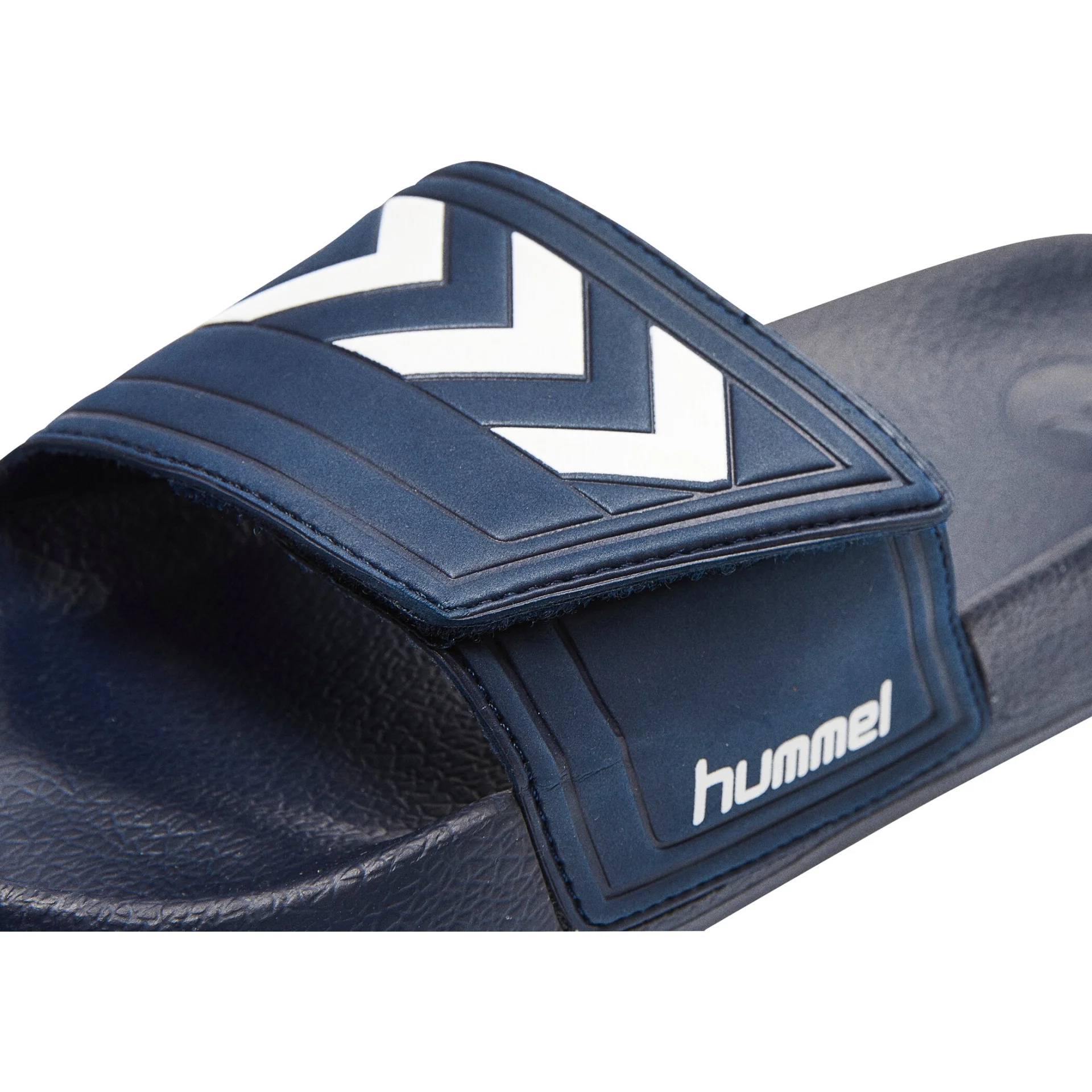 HUMMEL Badesandale_LARSEN_SLIPPER_VC 060406 7648 DRESS BLUE/WHITE