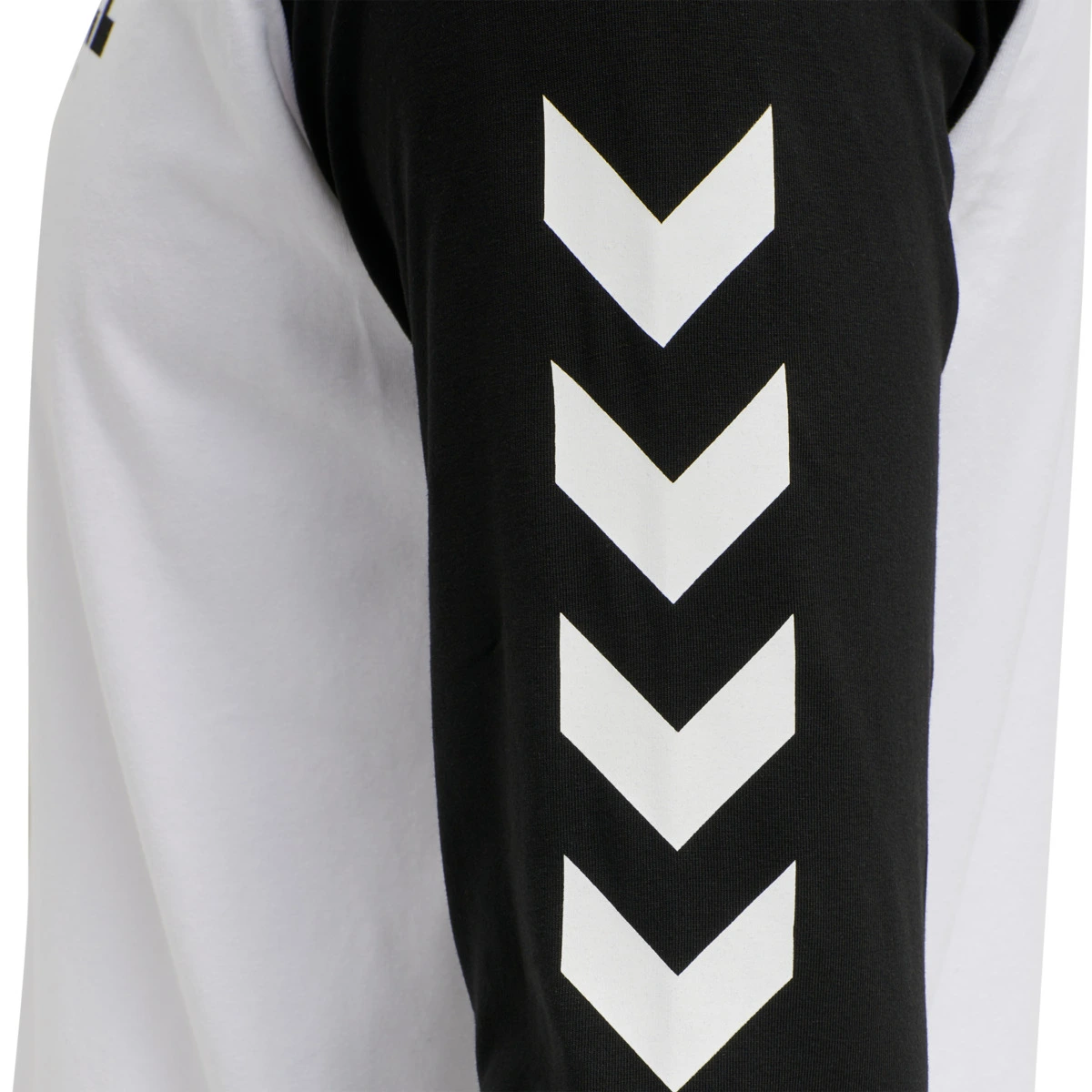 HUMMEL Herren_Shirt_hmlLEGACY_BLOCKED_T_SHIRT_L_S 212874 9001 WHITE