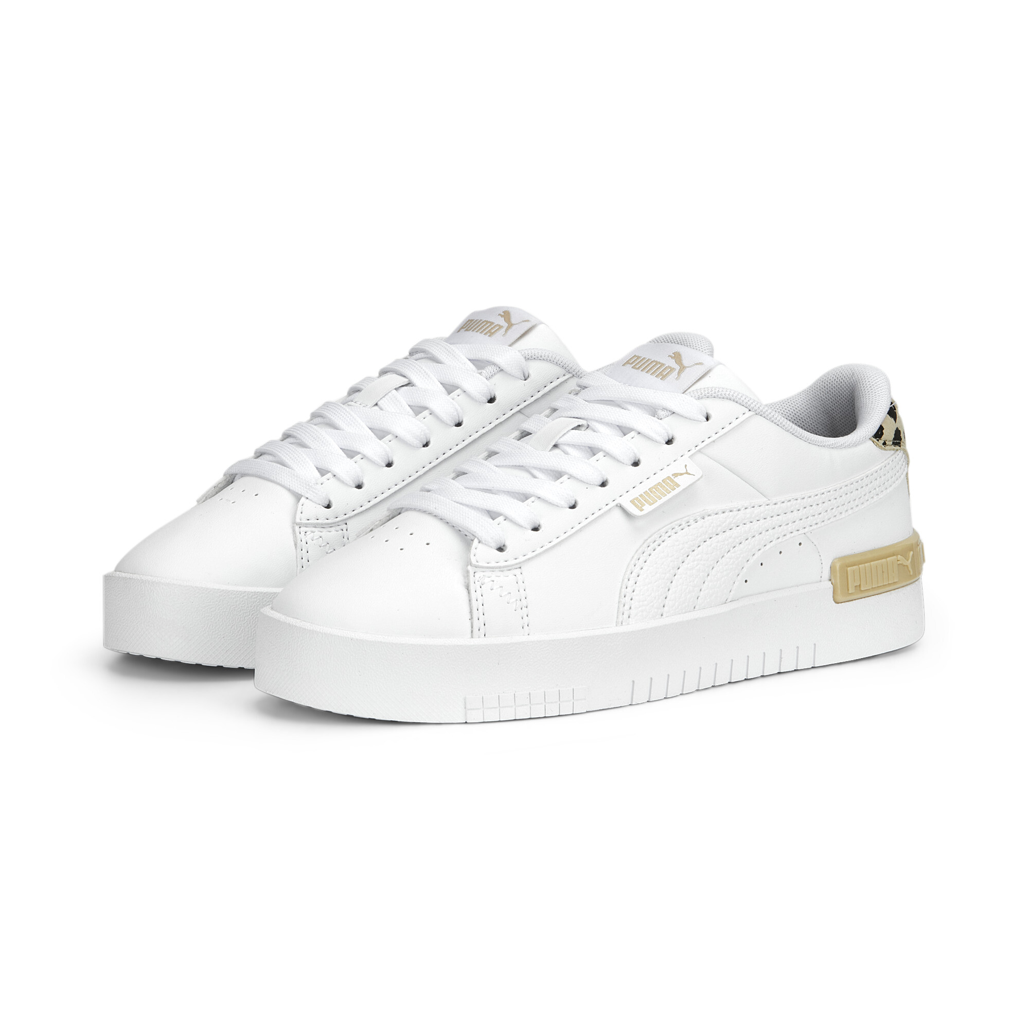 PUMA Jada_Animal_Jr 392028 001 PUMA WHITE-GRANOLA-PUMA BL