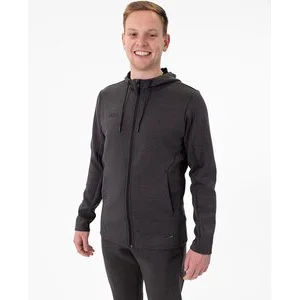 JAKO Herren_Kapuzenjacke_Premium_Basics A4T023HR6829 21 anthrazit meliert