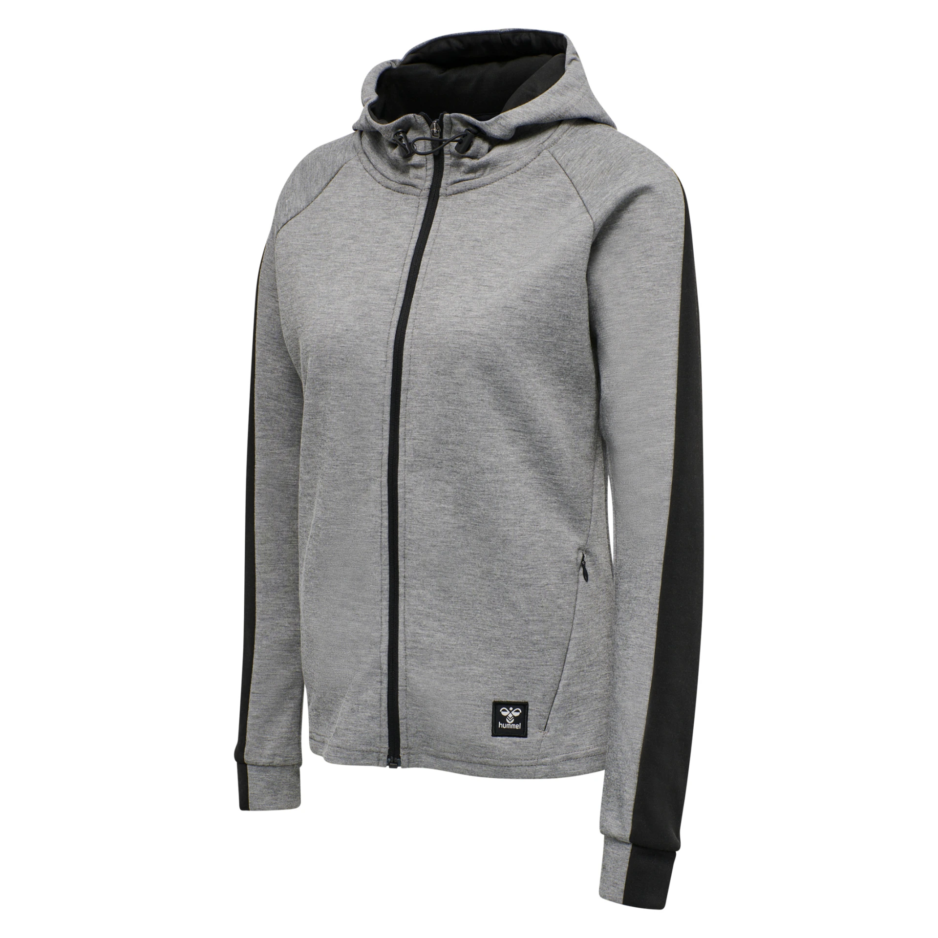 HUMMEL Damen_Unterjacke_hmlESSI_ZIP_HOODIE 206264 2006 GREY MELANGE