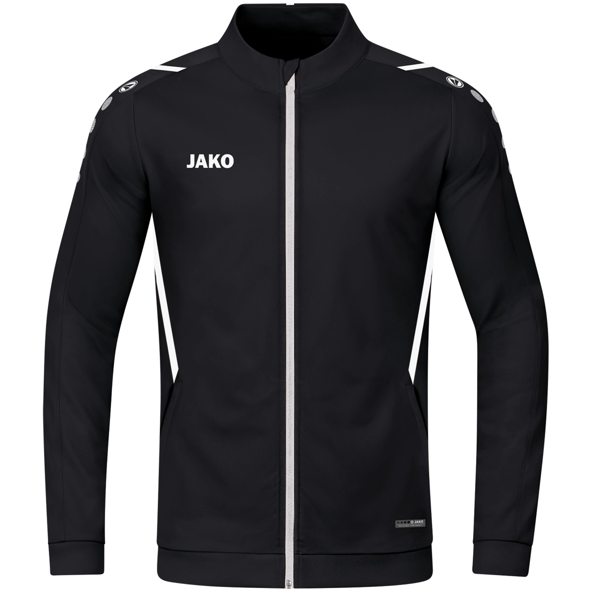 JAKO Polyesterjacke_Challenge 9321K 802 schwarz/weiß