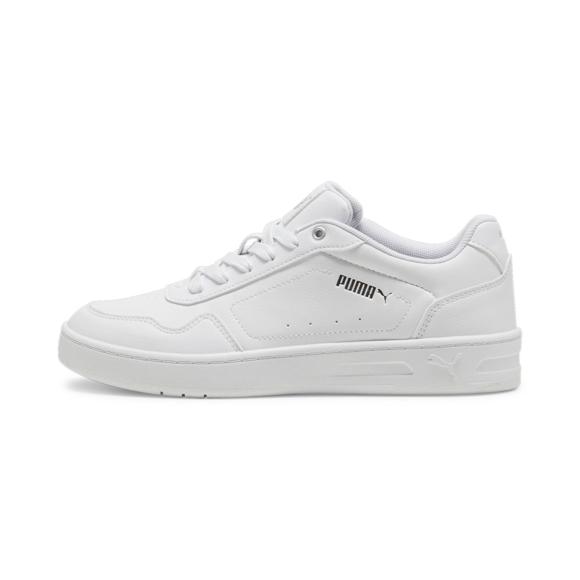 PUMA Court_Classy 395021 001 PUMA WHITE-PUMA SILVER