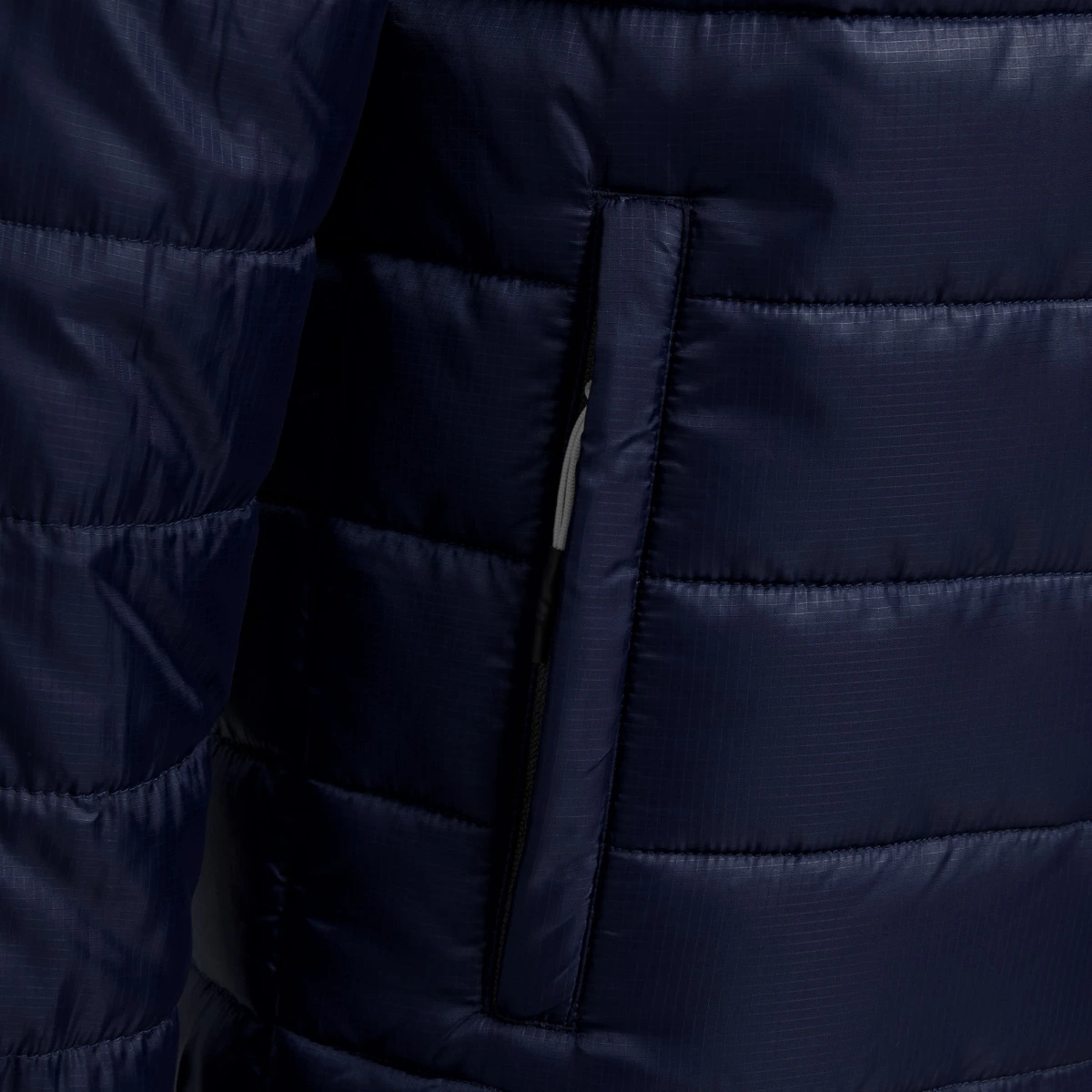 HUMMEL hmlNORTH_QUILTED_HOOD_JACKET_KIDS 206695 7026 MARINE