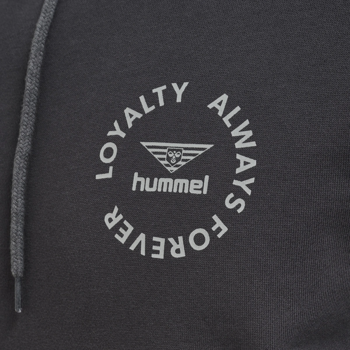 HUMMEL hmlLGC_LOYALTY_HOODIE 217083 2033 BLACKENED PEARL