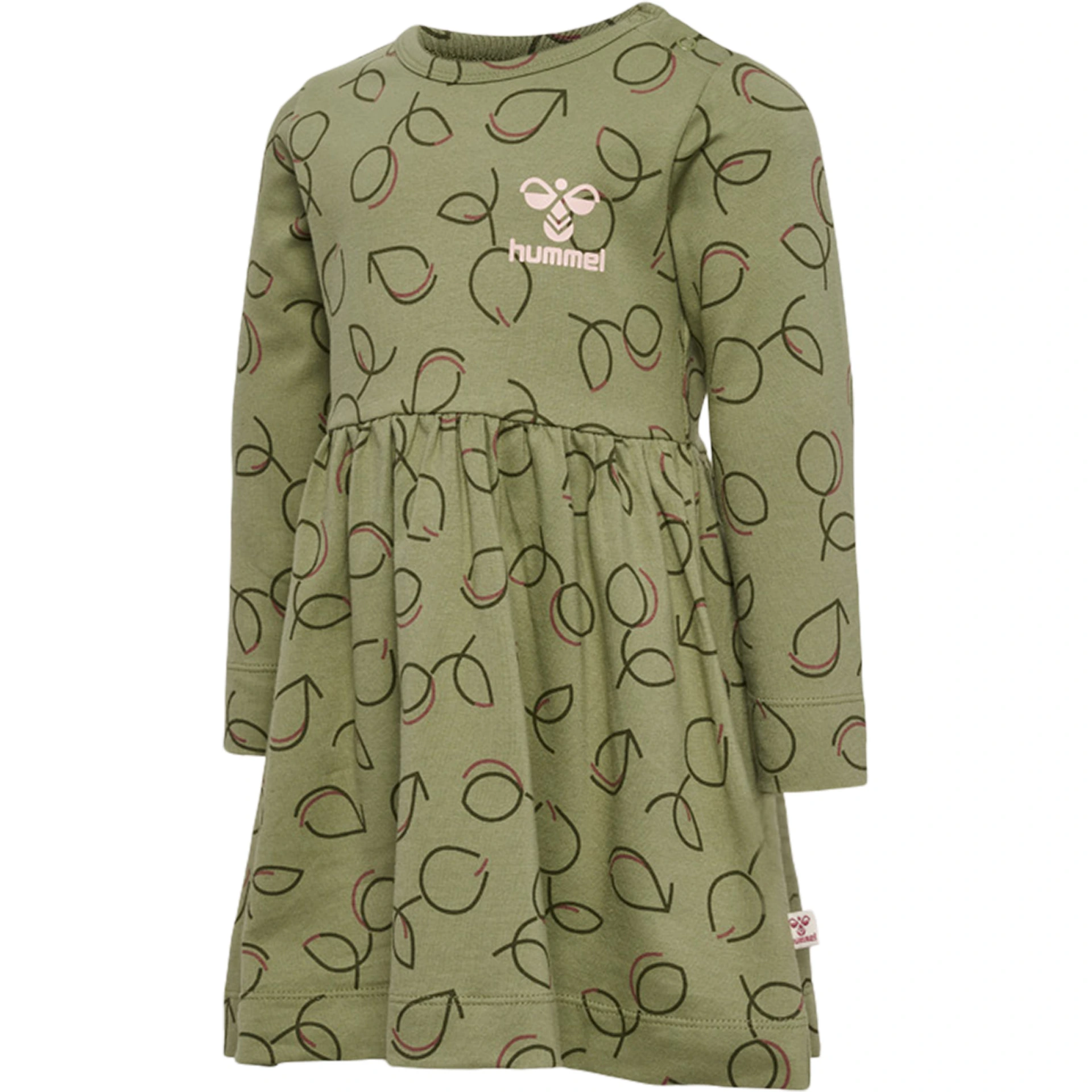 HUMMEL hmlELVIRA_DRESS_L_S___OIL_GREEN___80 221102 7400 OIL GREEN