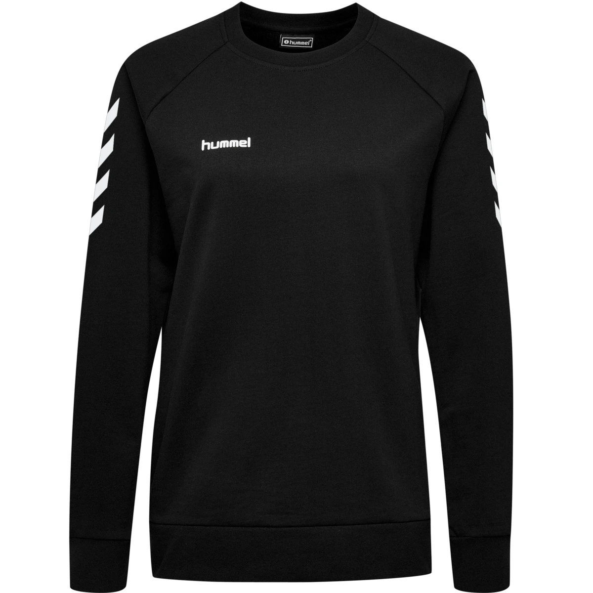 HUMMEL Damen_Sweatshirt_HMLGO_COTTON_SWEATSHIRT_WOMAN 203507 2001 BLACK
