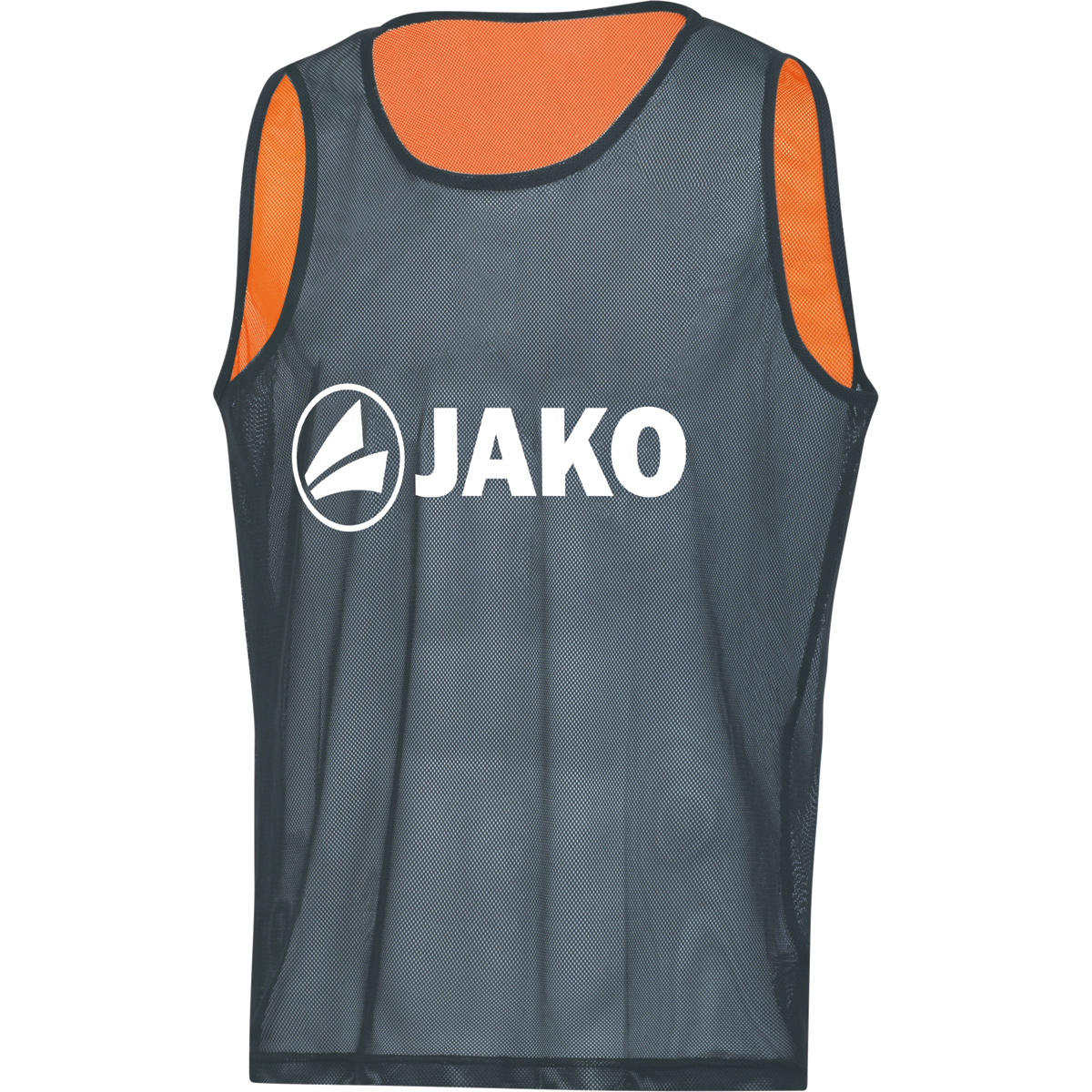 JAKO Kennzeichnungshemd_Reverse 2618 19 neonorange/steingrau